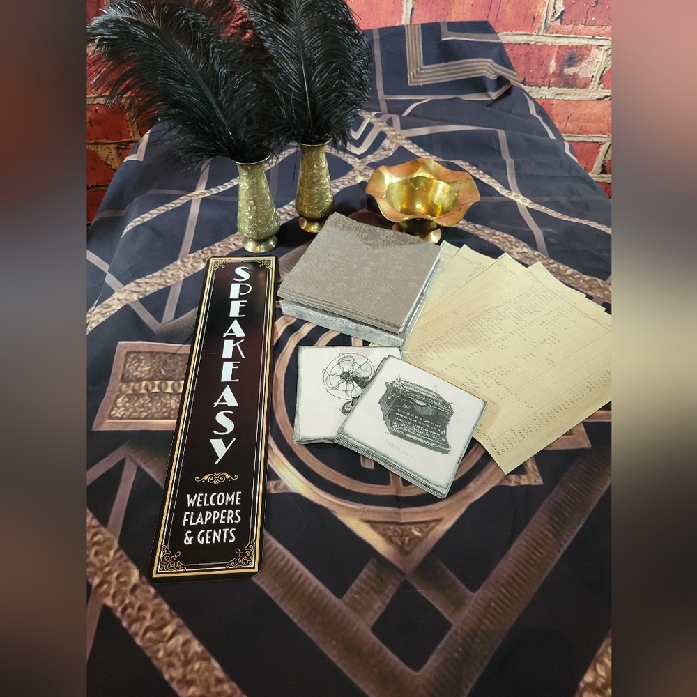 30s Flapper Gatsby Party Decor